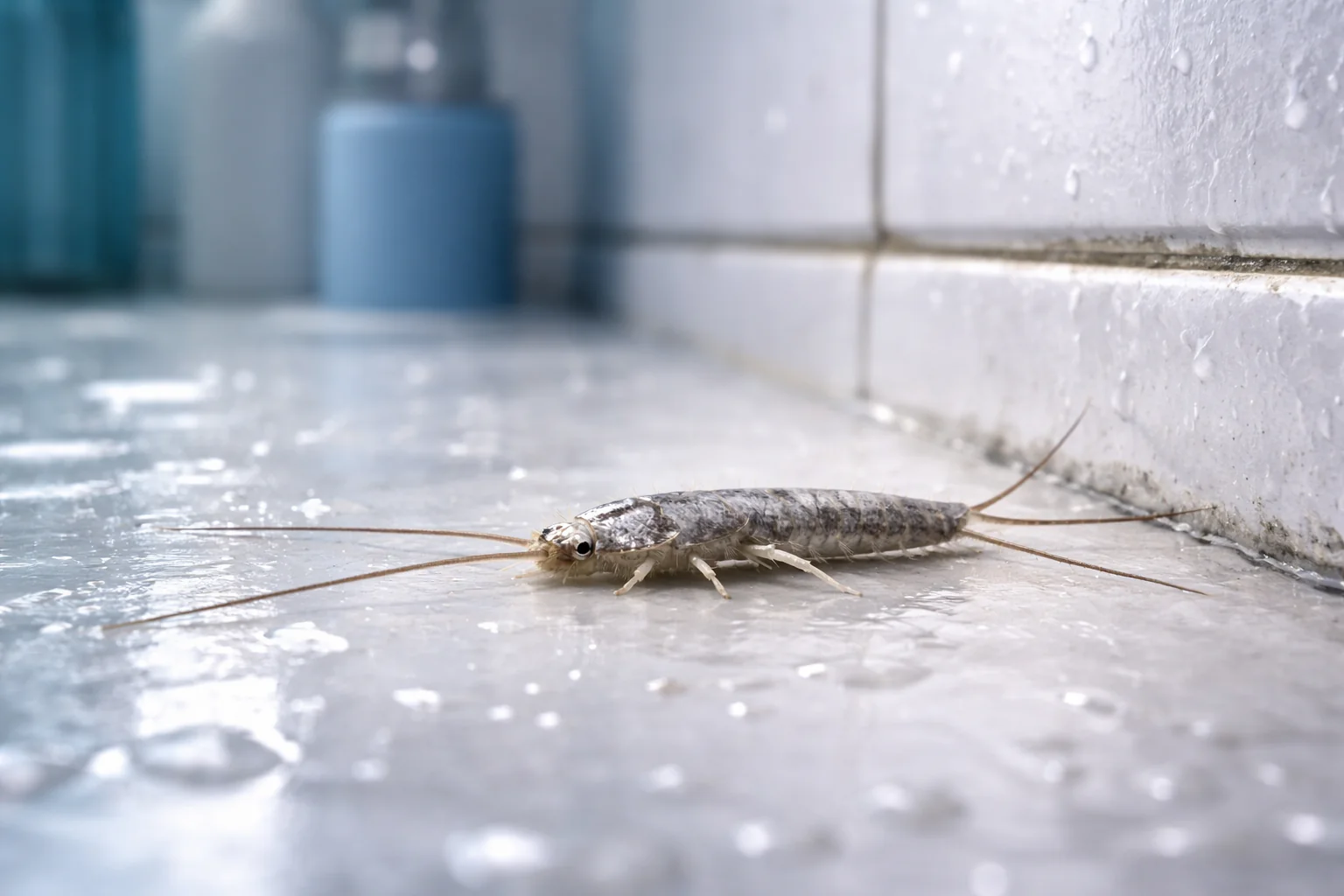 image of a silverfish in a kitchen in london